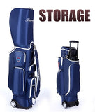 Retractable Men Women Air Golf Bag Large Capacity Standard Ball Bags Travelling Aviation Package Can Hold Full Set Clubs D0638